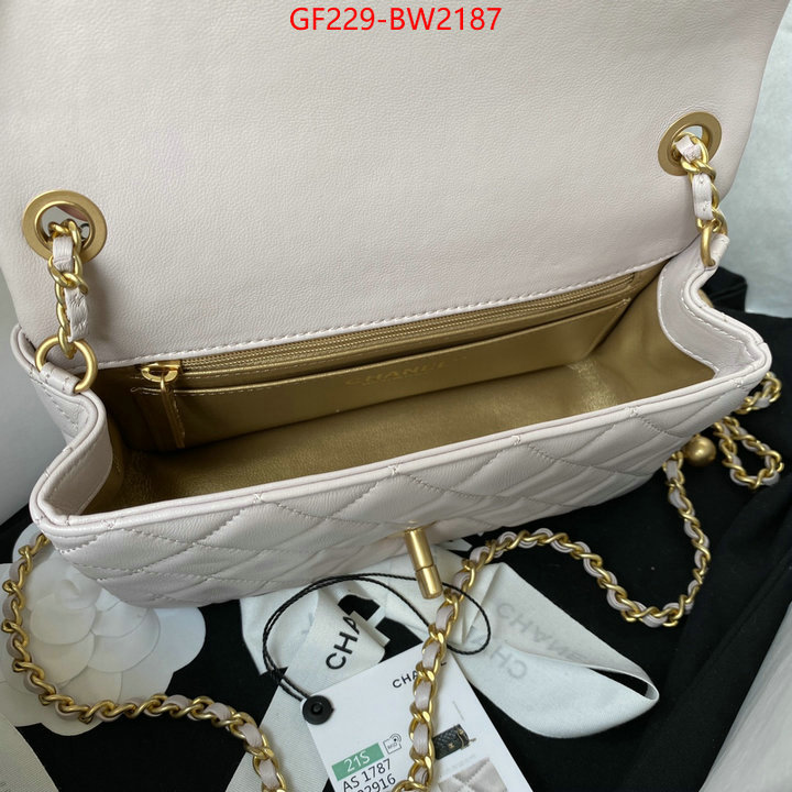 Chanel Bags(TOP)-Diagonal-,ID: BW2187,$: 229USD