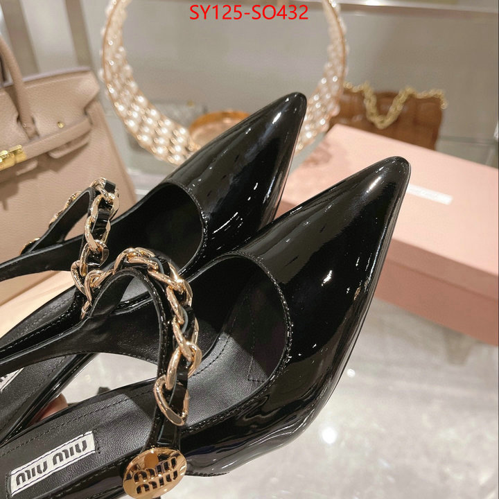 Women Shoes-Miu Miu,store , ID: SO432,$: 125USD