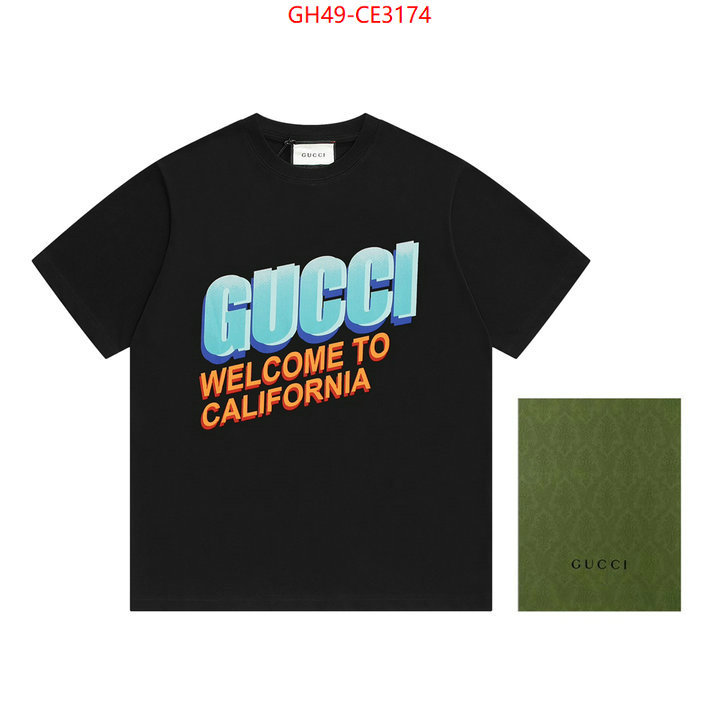 Clothing-Gucci,online china , ID: CE3174,$: 49USD