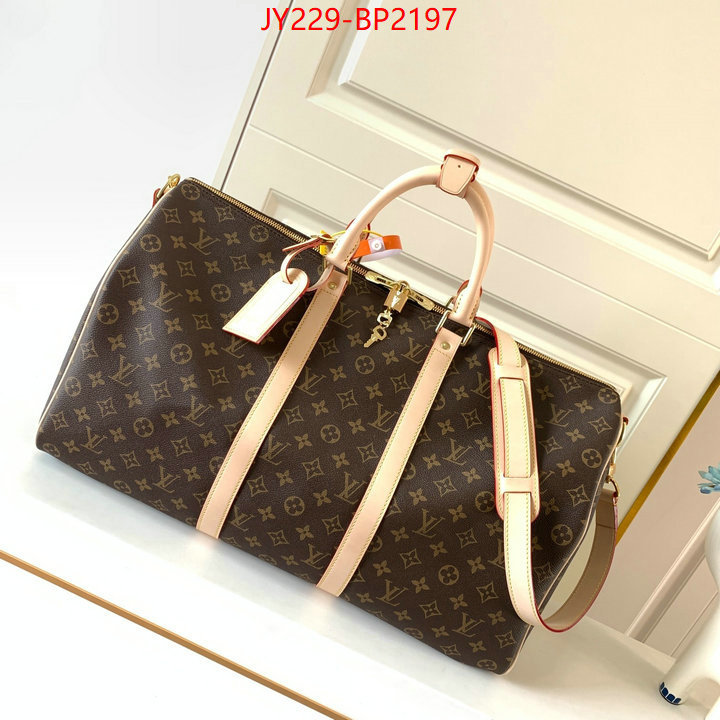 LV Bags(TOP)-Keepall BandouliRe 45-50-,ID: BP2197,