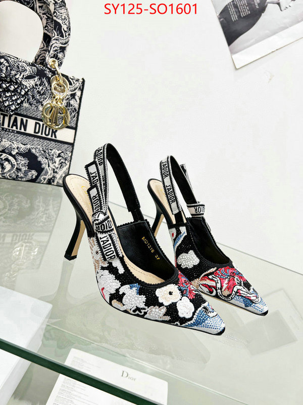 Women Shoes-Dior,website to buy replica , ID: SO1601,$: 125USD