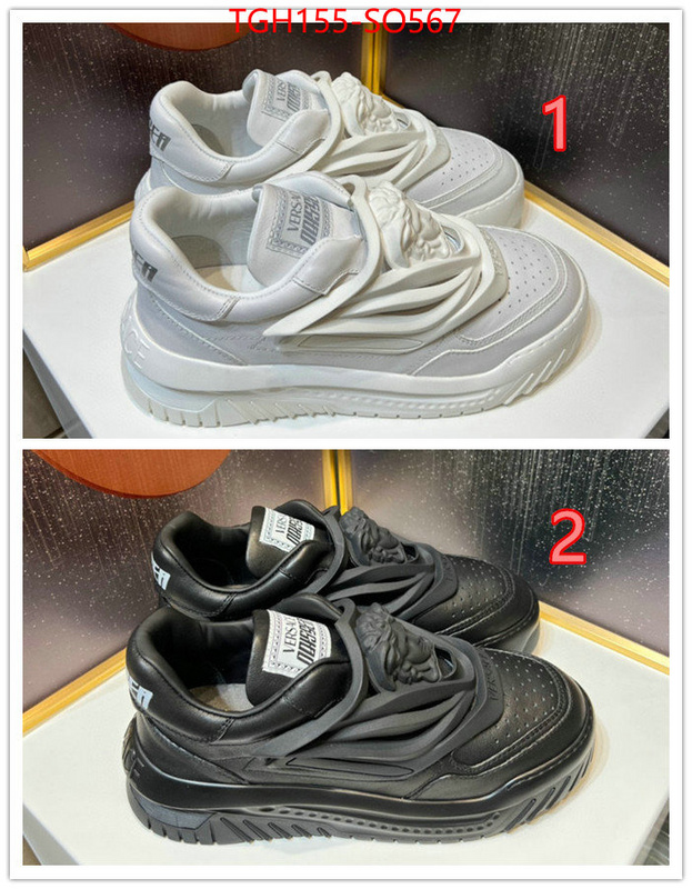 Men Shoes-Versace,top quality designer replica , ID: SO567,$: 155USD