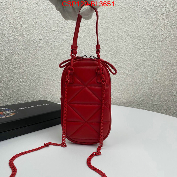 Prada Bags(TOP)-Diagonal-,ID: BL3651,$: 129USD