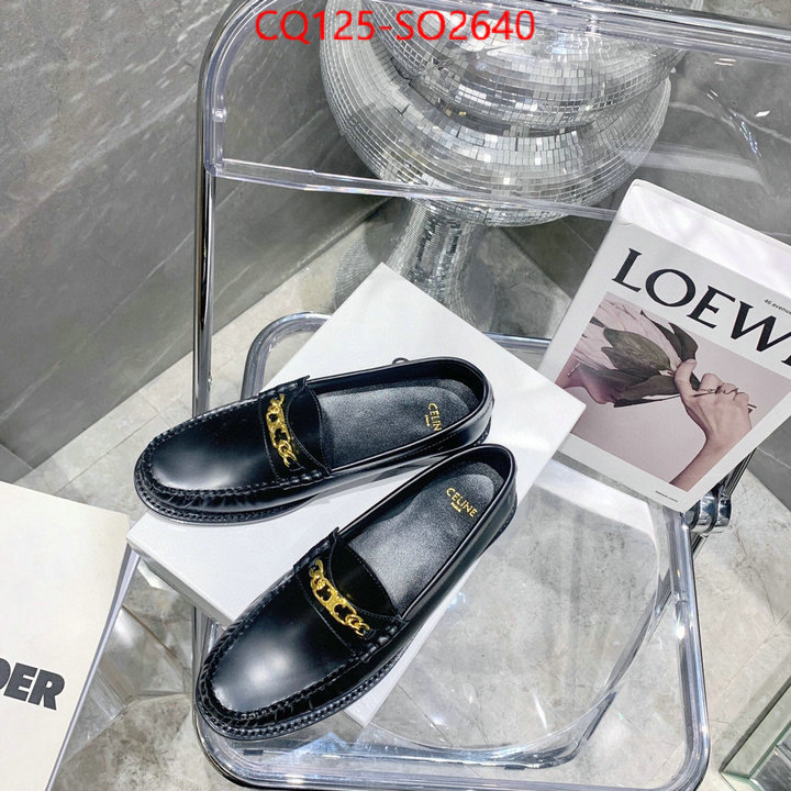 Women Shoes-CELINE,online from china designer , ID: SO2640,$: 125USD