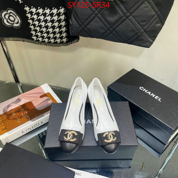 Women Shoes-Chanel,outlet 1:1 replica , ID: SR34,$: 125USD