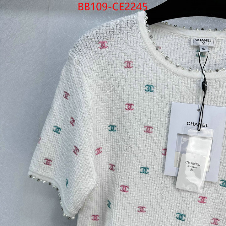 Clothing-Chanel,shop designer replica , ID: CE2245,$: 109USD