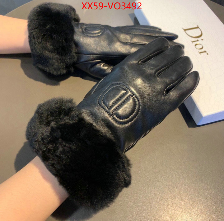 Gloves-Dior,cheap replica , ID: VO3492,$: 59USD