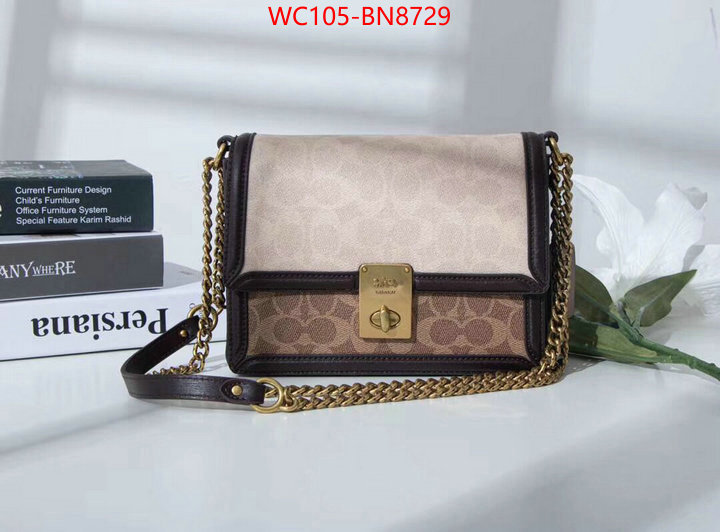 Coach Bags(4A)-Diagonal,fake aaaaa ,ID: BN8729,$: 105USD