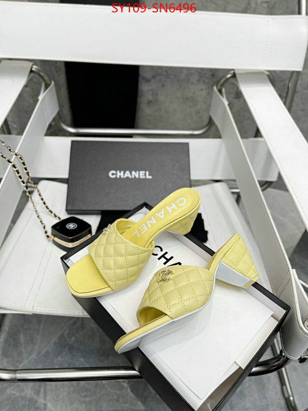 Women Shoes-Chanel,top designer replica , ID: SN6496,$: 109USD