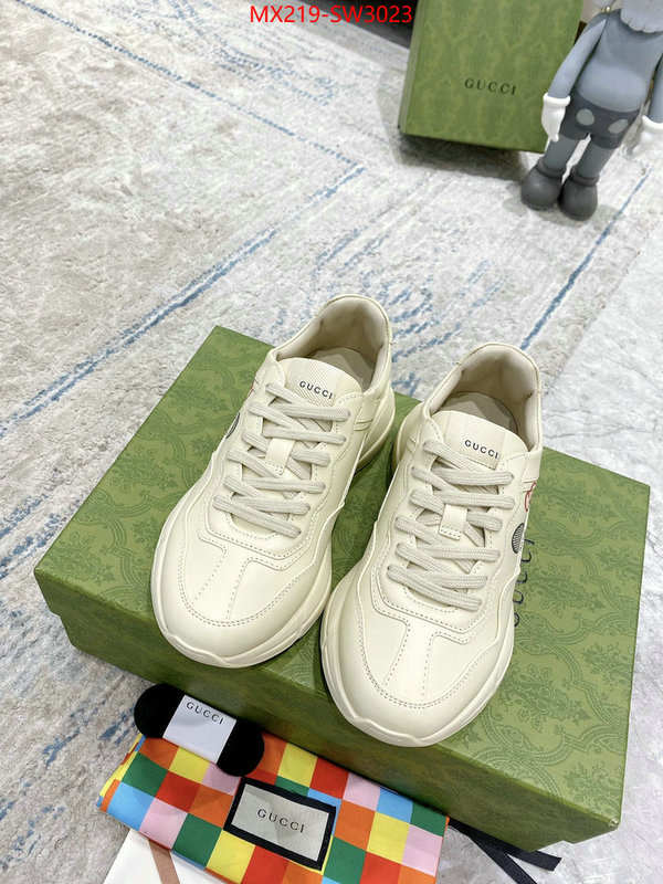 Women Shoes-Gucci,top perfect fake , ID: SW3023,$: 219USD