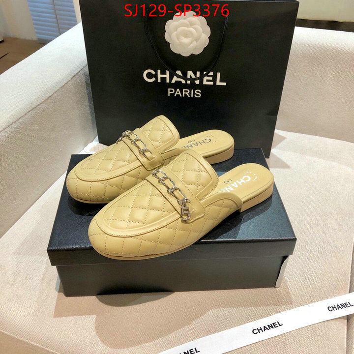 Women Shoes-Chanel,1:1 replica wholesale , ID: SP3376,$: 129USD