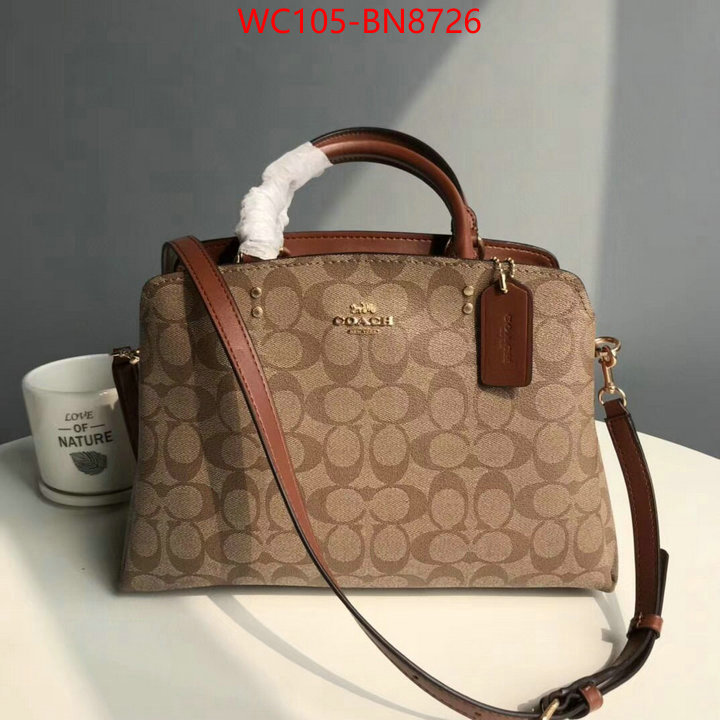 Coach Bags(4A)-Handbag-,luxury fashion replica designers ,ID: BN8726,$: 105USD