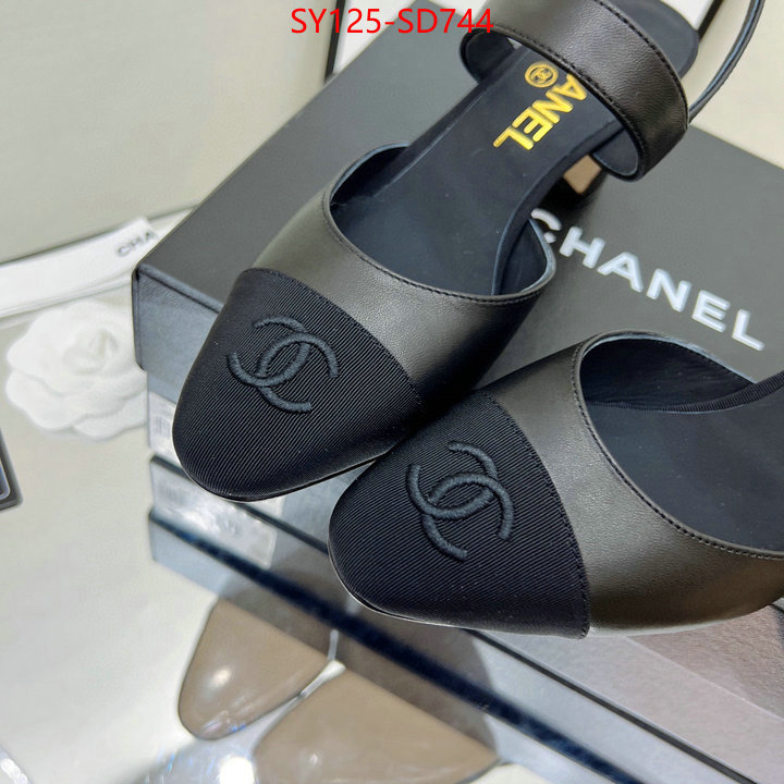 Women Shoes-Chanel,best replica quality , ID: SD744,$: 125USD