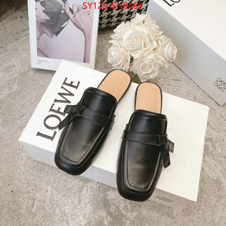 Women Shoes-Loewe,buy cheap , ID: SN9861,$: 125USD