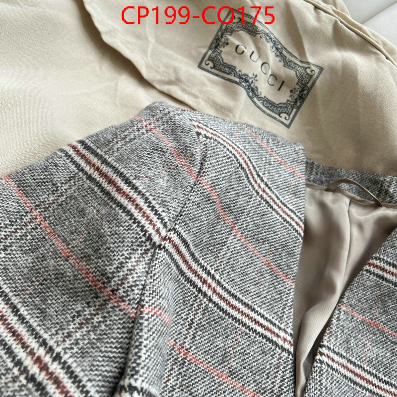 Clothing-Gucci,quality aaaaa replica , ID: CO175,$: 199USD