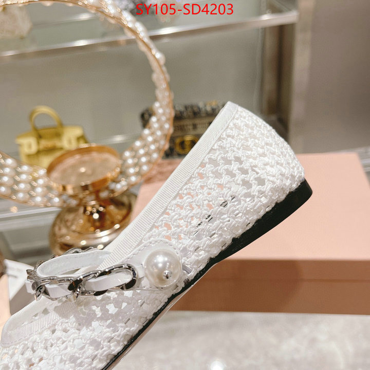 Women Shoes-Miu Miu,replica aaaaa designer , ID: SD4203,$: 105USD