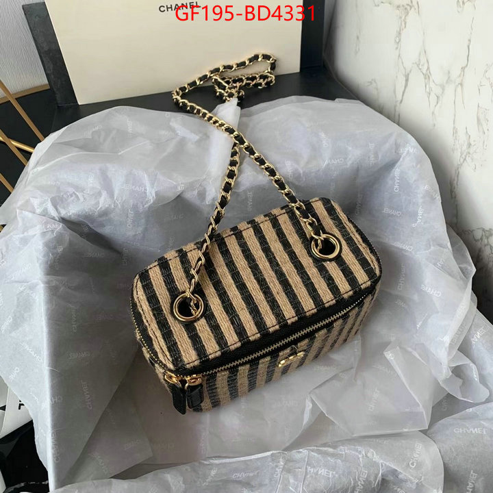 Chanel Bags(TOP)-Vanity,ID: BD4331,$: 195USD