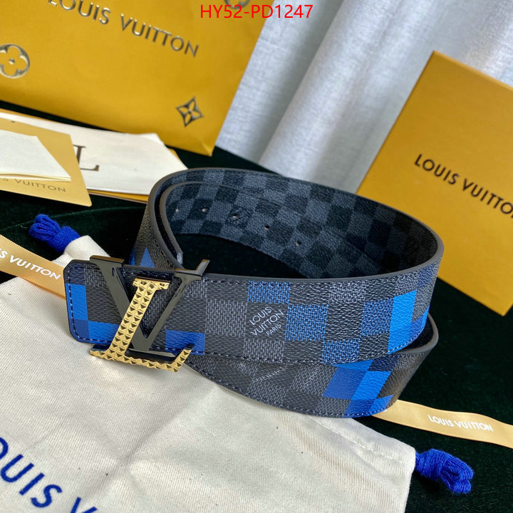 Belts-LV,the highest quality fake , ID: PD1247,$: 52USD
