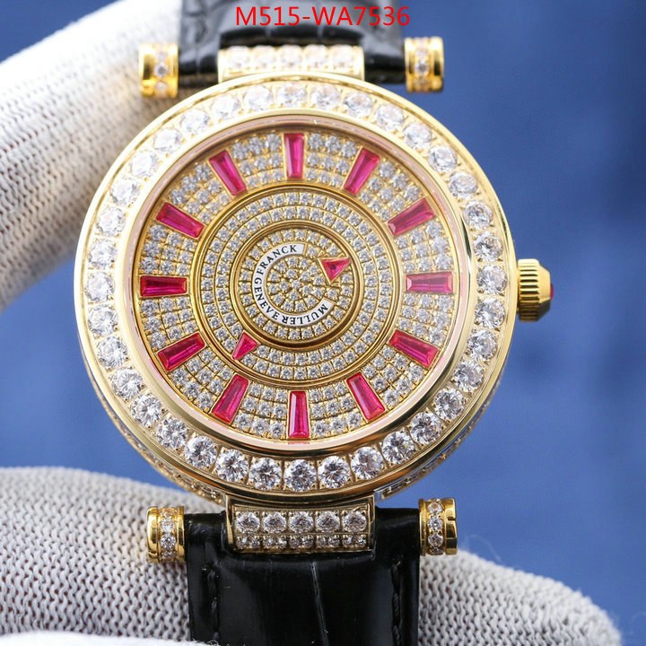 Watch(4A)-Franck Muller,designer ,ID: WA7536,$: 515USD