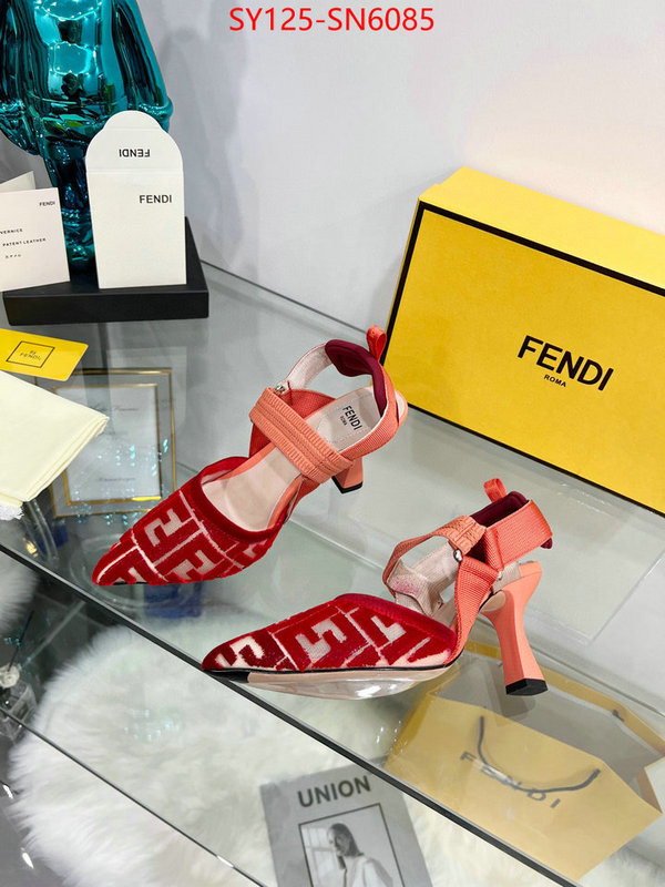 Women Shoes-Fendi,replica wholesale , ID: SN6085,$: 125USD