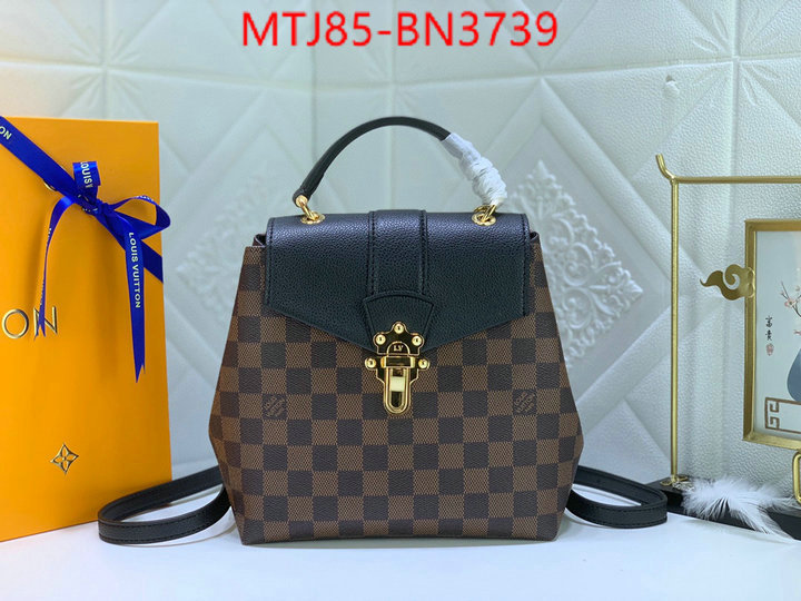 LV Bags(4A)-Backpack-,replica 1:1 high quality ,ID: BN3739,$: 85USD