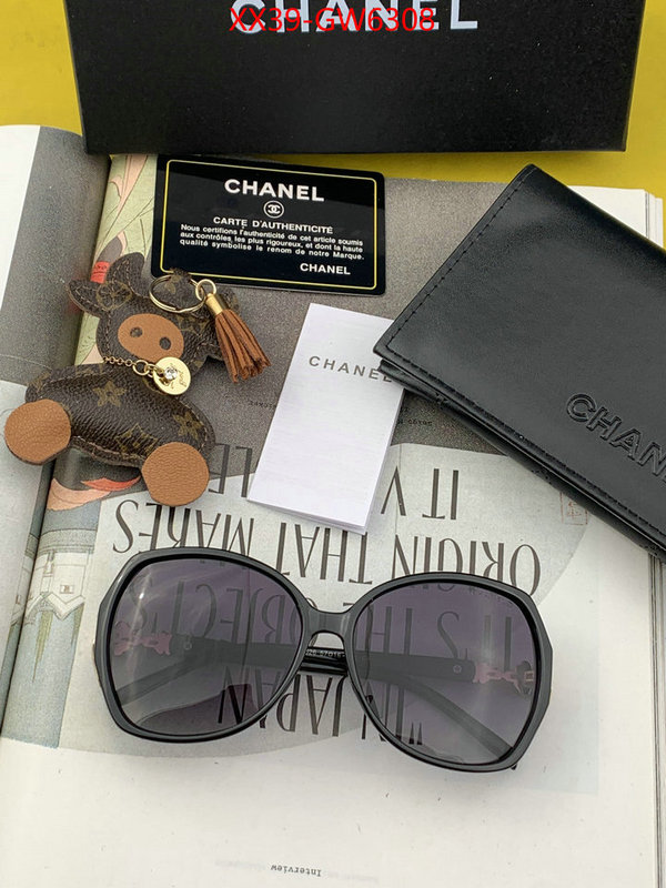 Glasses-Chanel,aaaaa+ replica designer , ID: GW6308,$: 39USD