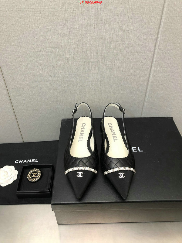 Women Shoes-Chanel,cheap replica designer , ID: SE4849,$: 109USD