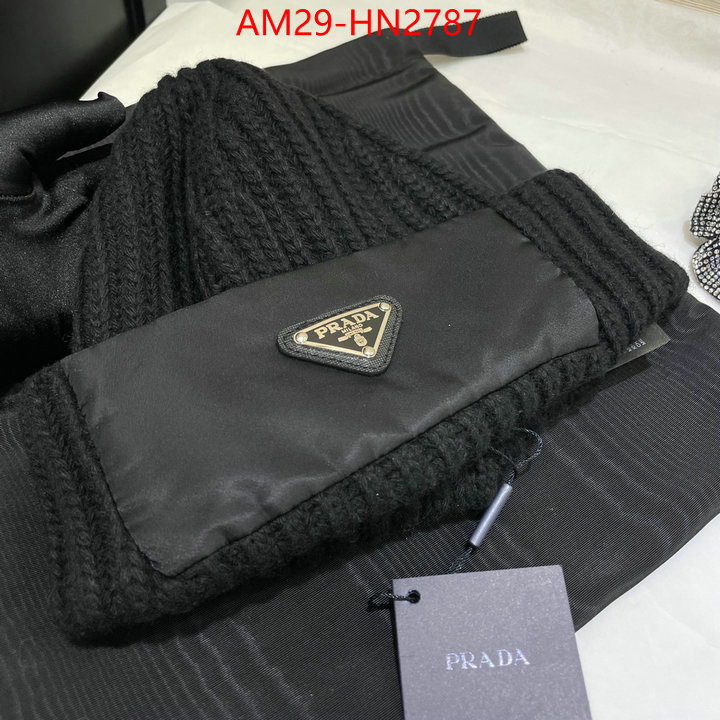 Cap (Hat)-Prada,where could you find a great quality designer , ID: HN2787,$: 29USD