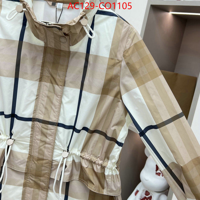 Clothing-Burberry,luxury fake , ID: CO1105,$: 129USD