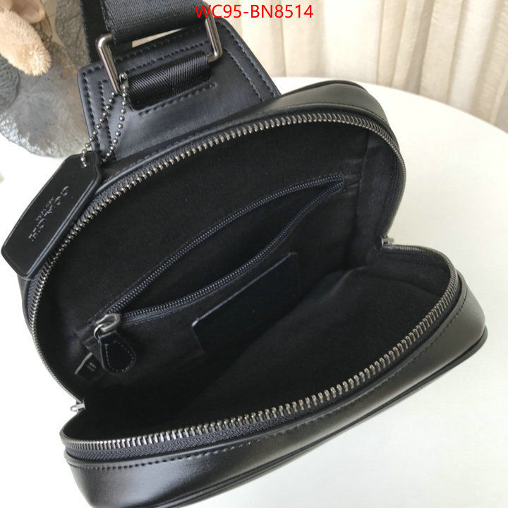 Coach Bags(4A)-Belt Bag-Chest Bag--,fake aaaaa ,ID: BN8514,$: 95USD