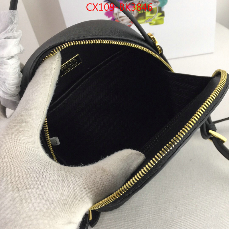 Prada Bags(4A)-Backpack-,replicas ,ID: BK3846,$:109USD