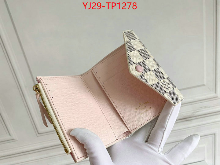 LV Bags(4A)-Wallet,ID: TP1278,$: 29USD