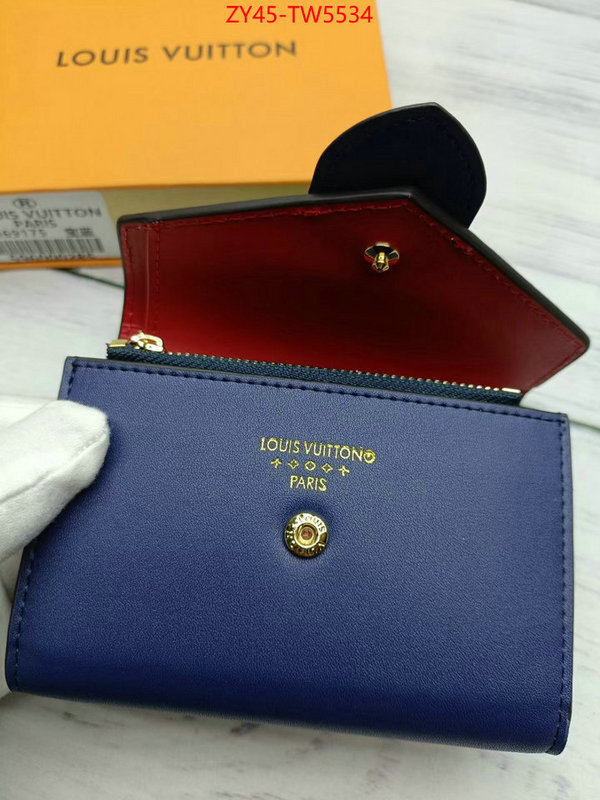 LV Bags(4A)-Wallet,buy 2023 replica ,ID: TW5534,$: 45USD