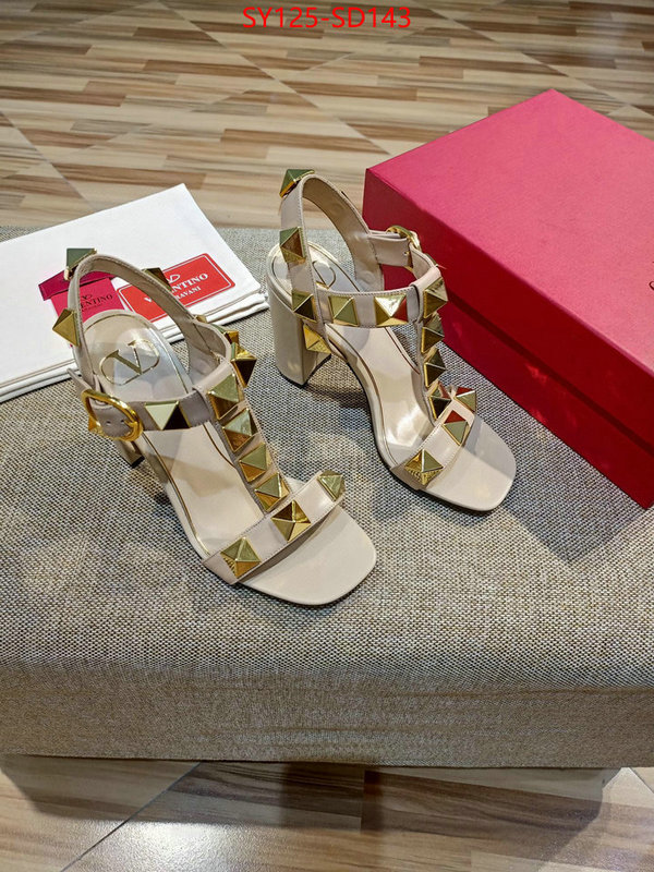 Women Shoes-Valentino,website to buy replica , ID: SD143,$: 125USD