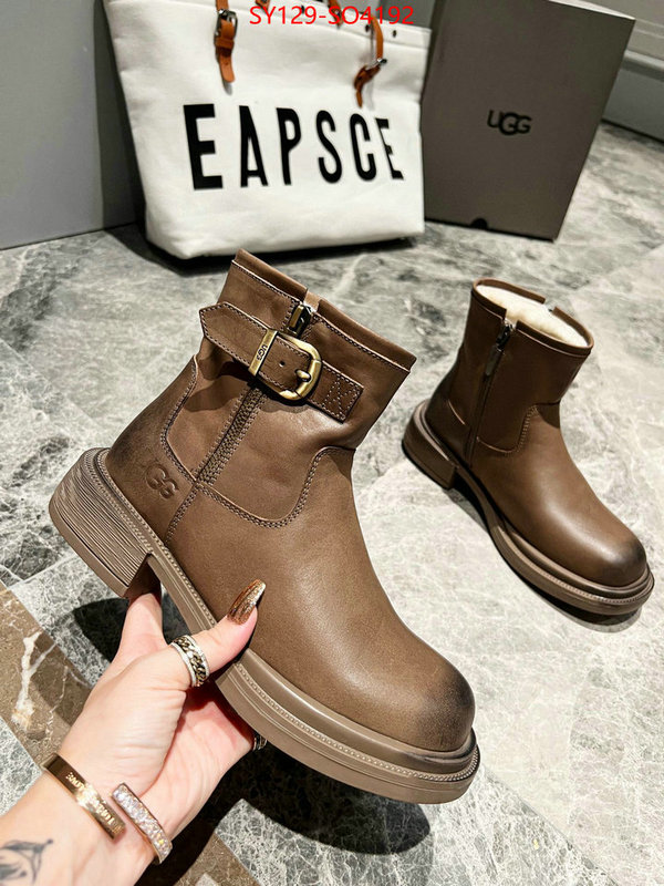 Women Shoes-UGG,1:1 clone , ID: SO4192,$: 129USD