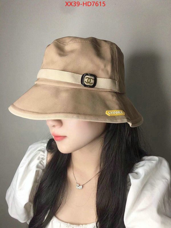 Cap (Hat)-Chanel,what is a 1:1 replica , ID: HD7615,$: 39USD