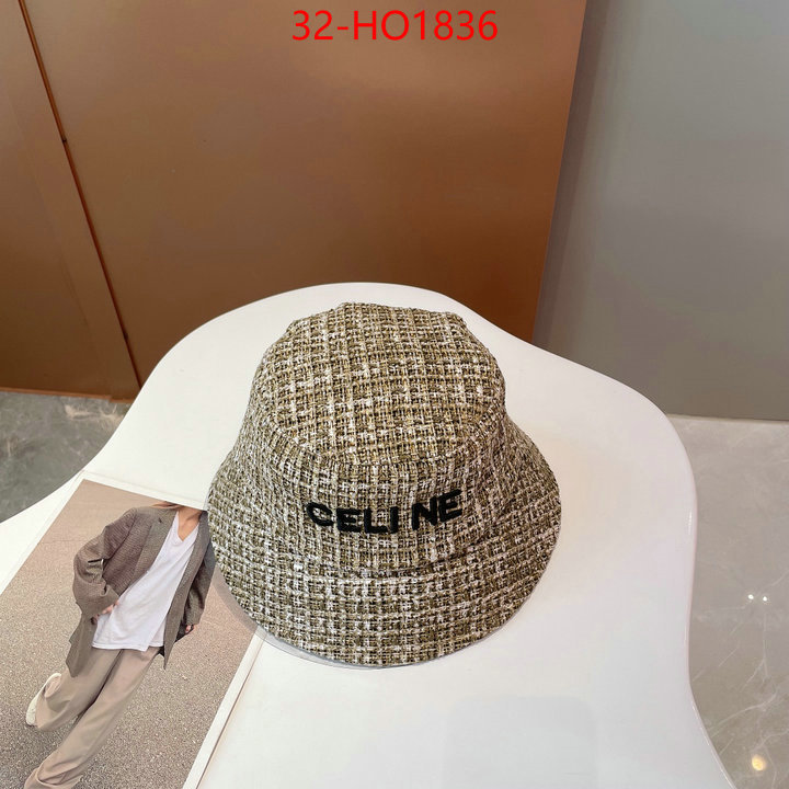 Cap (Hat)-Celine,high quality customize , ID: HO1836,$: 32USD