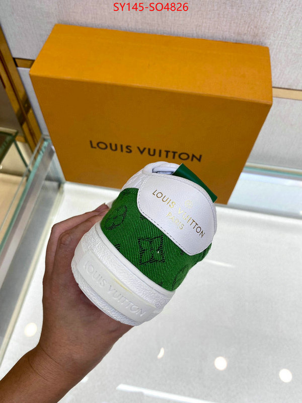 Men Shoes-LV,top quality designer replica , ID: SO4826,$: 145USD