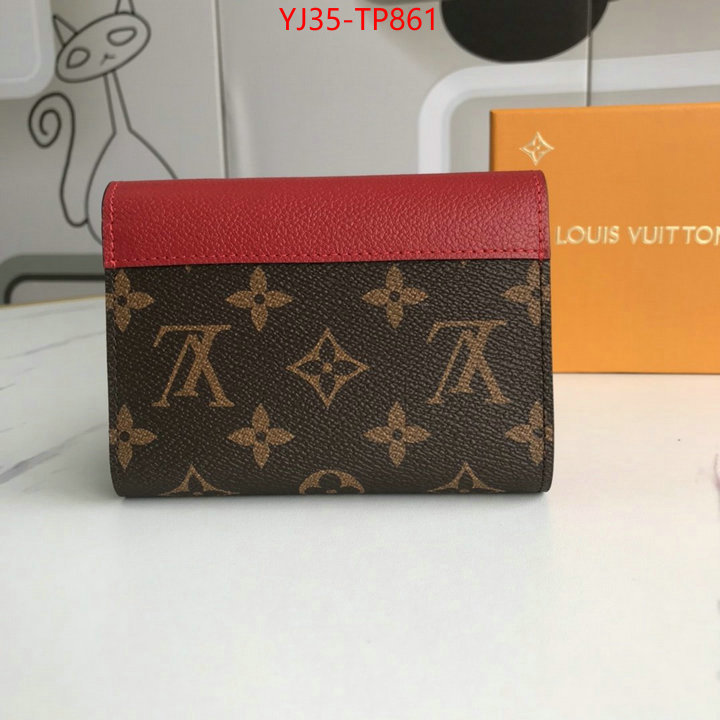 LV Bags(4A)-Wallet,ID: TP861,$: 35USD