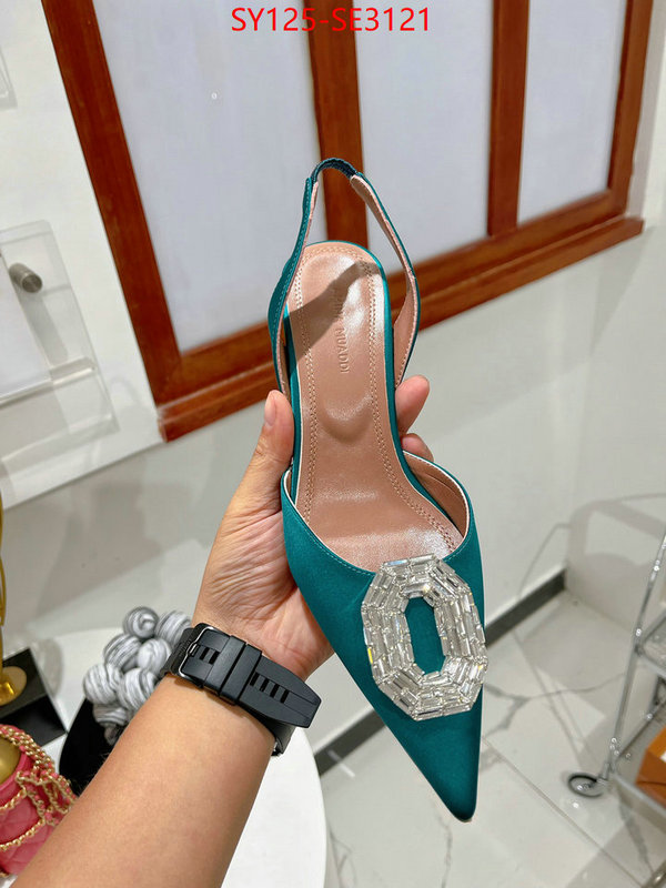 Women Shoes-Amina Muaddi,same as original , ID: SE3121,$: 125USD