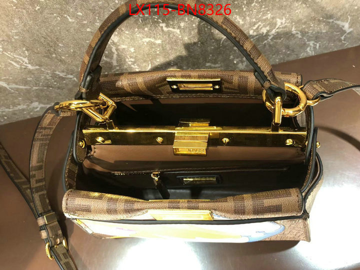 Fendi Bags(4A)-Peekaboo,designer fake ,ID: BN8326,$: 115USD