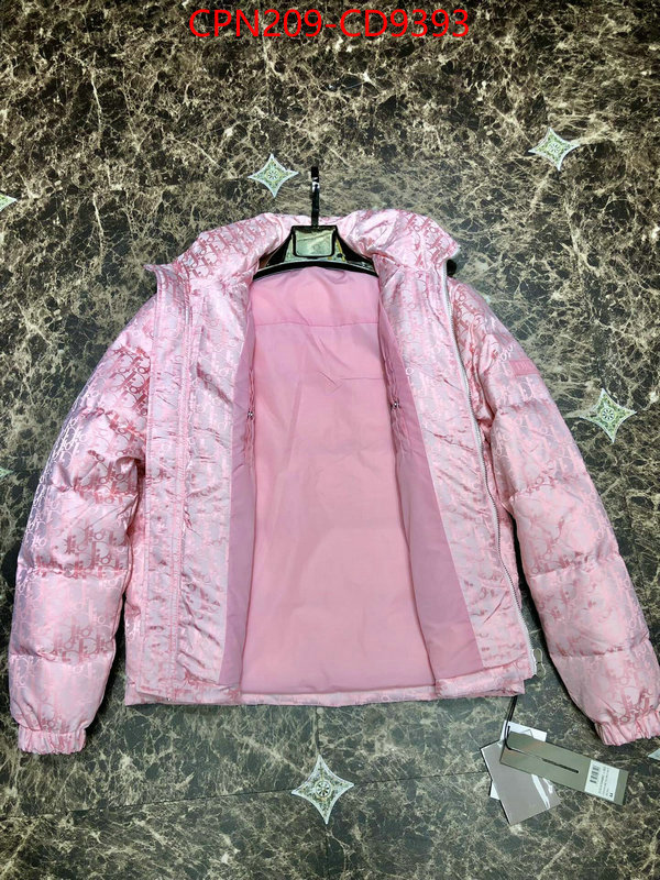 Down jacket Women-Dior,fake , ID: CD9393,$: 209USD