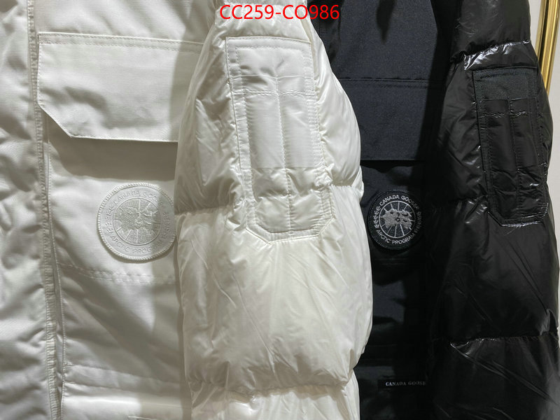 Down jacket Men-Canada Goose,quality replica , ID: CO986,$: 259USD