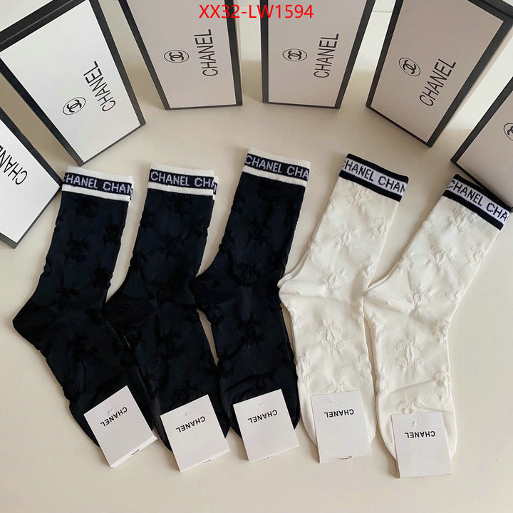 Sock-Chanel,best designer replica , ID: LW1594,$: 32USD