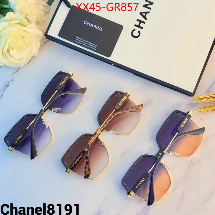 Glasses-Chanel,mirror copy luxury , ID: GR857,$: 45USD