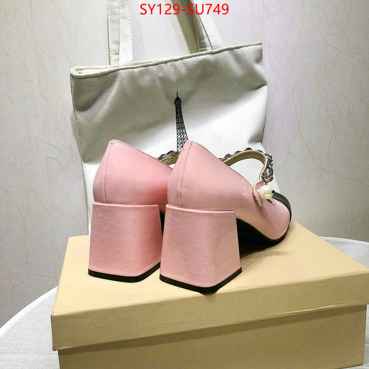 Women Shoes-Miu Miu,perfect quality ,luxury fashion replica designers , ID: SU749,$: 129USD