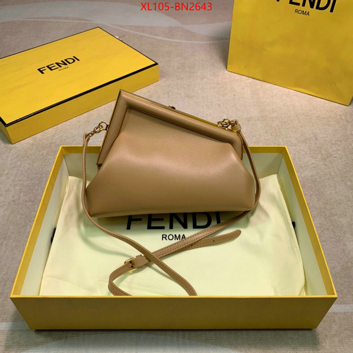 Fendi Bags(4A)-First Series-,wholesale 2023 replica ,ID: BN2643,$: 105USD