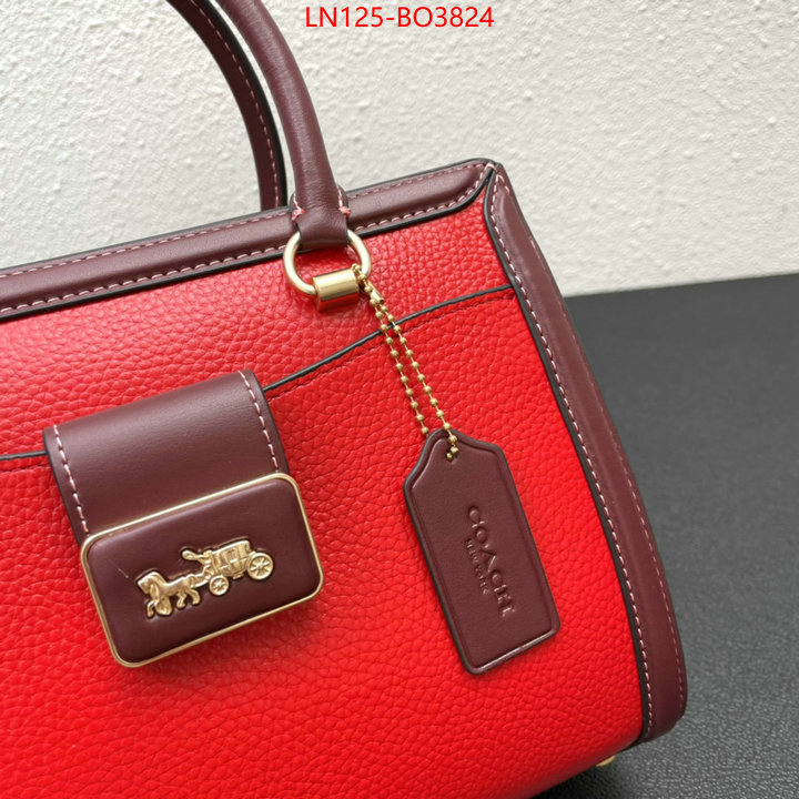 Coach Bags(4A)-Handbag-,knockoff ,ID: BO3824,$: 125USD