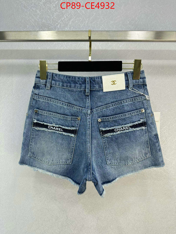 Clothing-Chanel,shop cheap high quality 1:1 replica , ID: CE4932,$: 89USD