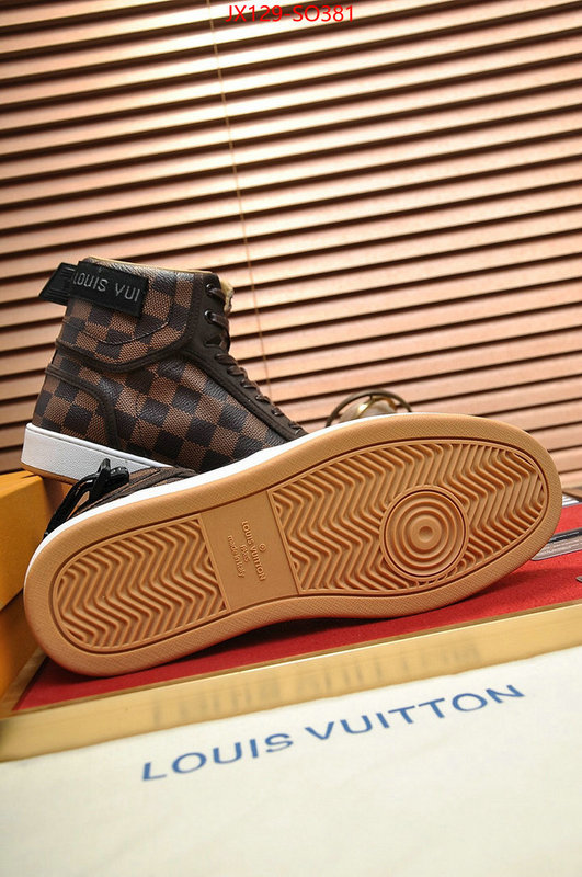 Men Shoes-LV,fake , ID: SO381,$: 129USD